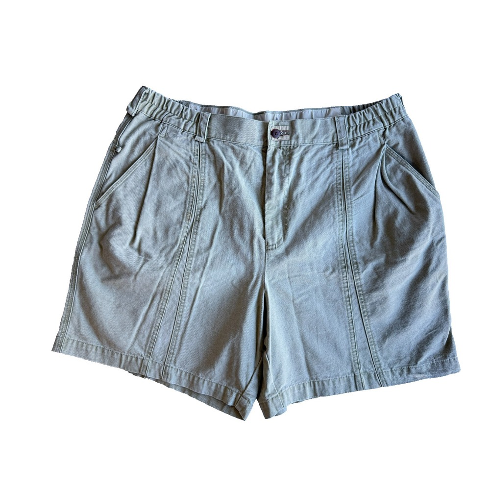 Vintage 90s Y2K The Territory Ahead Khaki Green Shorts Mens Sz L Gorpcore Canvas